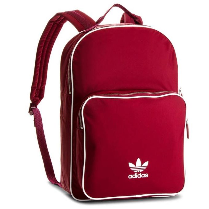 Plecak Adidas Originals bordowy