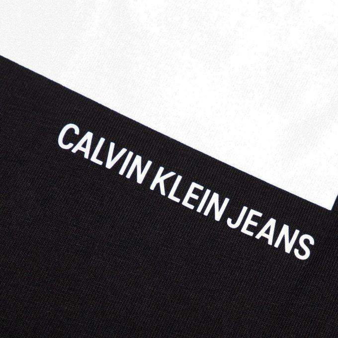 T-Shirt męski Calvin Klein Jeans J30J309626 099 czarny