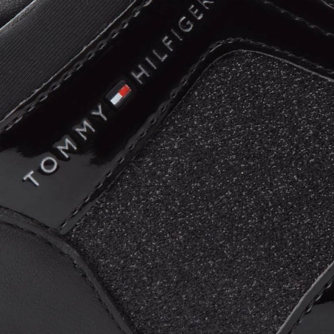 Damskie sneakersy Tommy Hilfiger czarne FW0FW03553