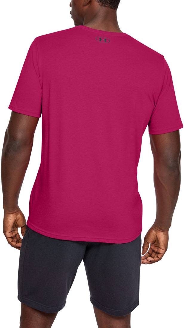 Męski T-Shirt Under Armour różowy