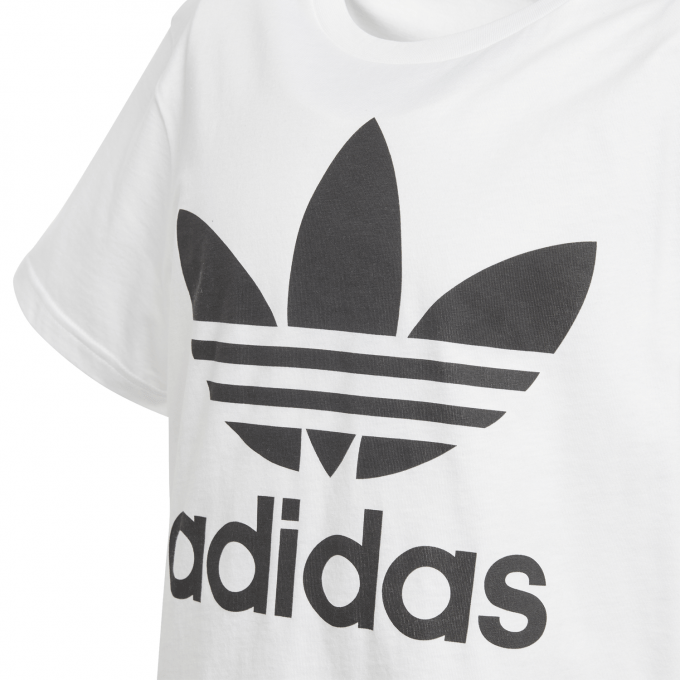 Juniorska koszulka Adidas biała