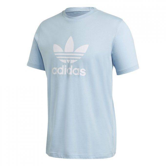 Męska koszulka Adidas błękitna
