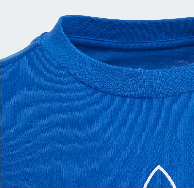 Dziecięca koszulka Adidas niebieska
