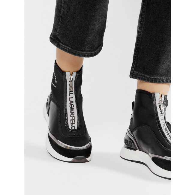 Sneakersy  damskie Karl Lagerfeld czarne